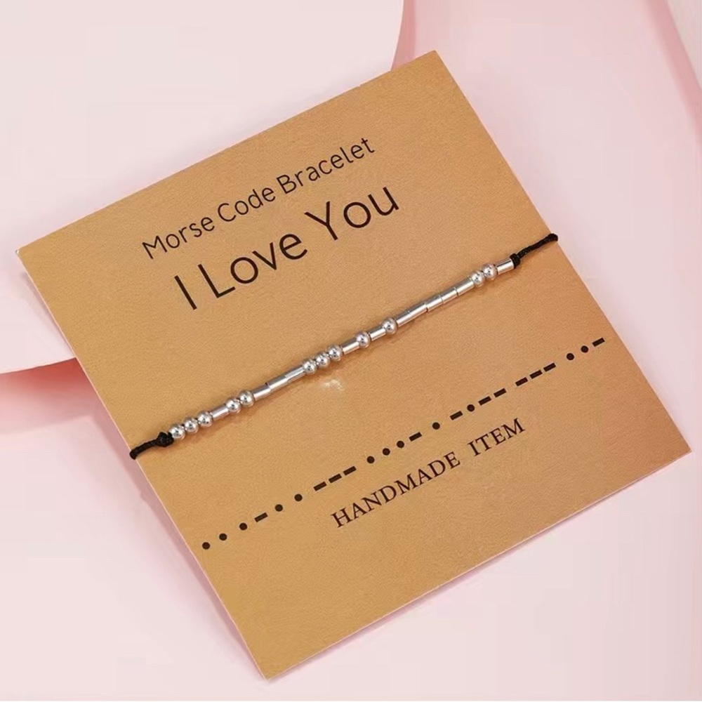 MORSE CODE “I Love You” Secret Message Bracelets!